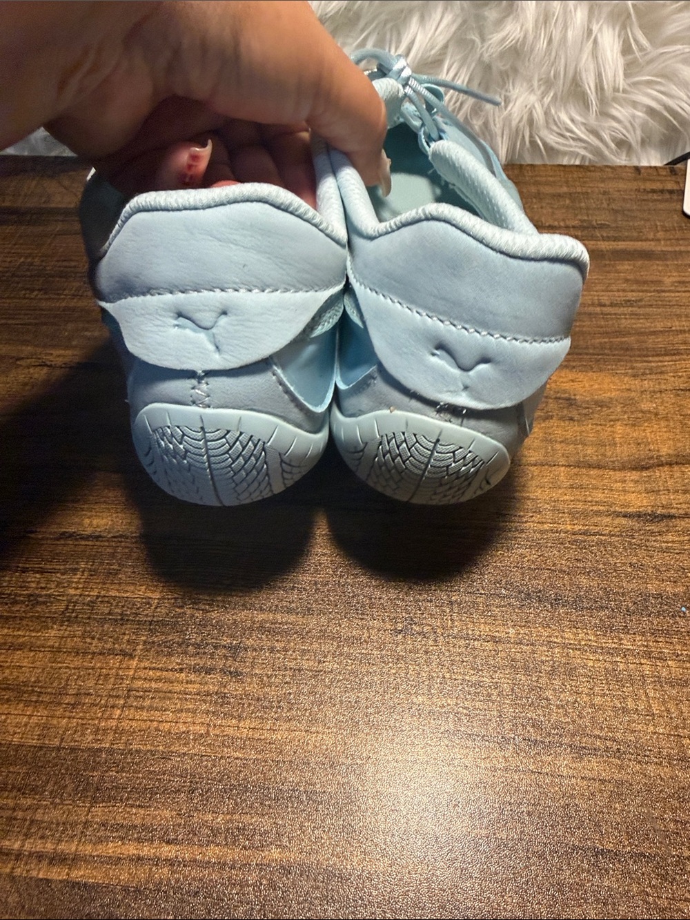 Puma Women's Light Blue Lace-Up Sneakers - Picture 3 of 6